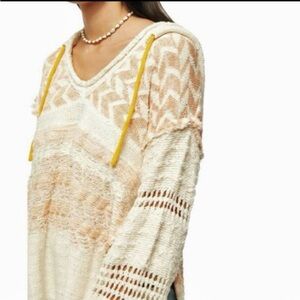 Free People Coastline Hoodie Sweater